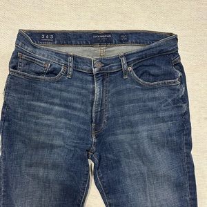 Lucky Brand jeans, 363, straight 32/30